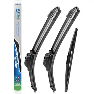 3 Wiper Blades 26" + 18" Front Wiper + 12" Rear Wiper Blades for Nissan Murano 2017-2020/Acura RDX 2019-2020-OE Original Quality (Pack of 3)