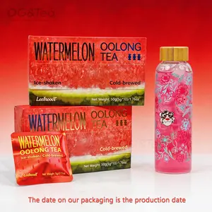 Sweet-tooths Don't Buy 2 Cartons Watermelon Oolong Tea Plus Color Changing Water Bottle 0 Sugar 0 Additives 0 Artificial Flavors Only Light Fruit Sweetness