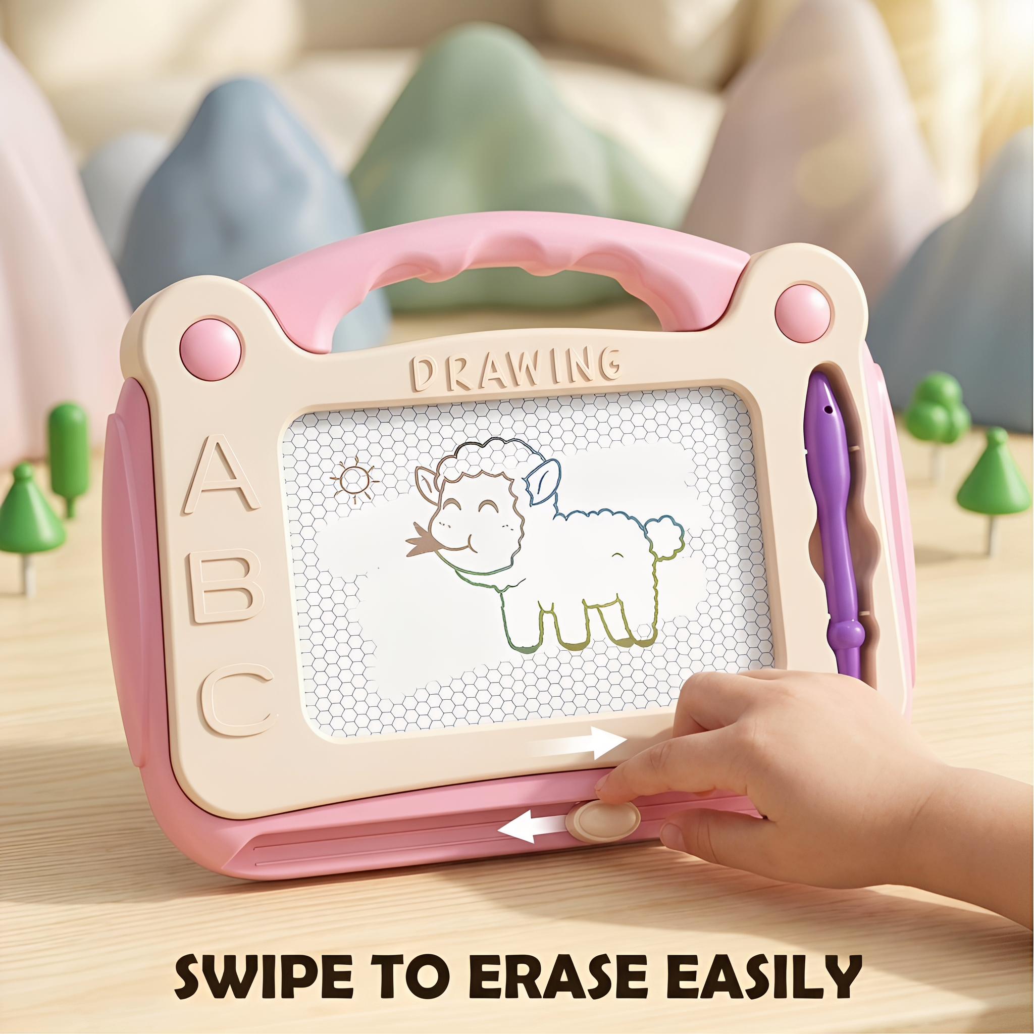 Magnetic Drawing Board for Toddlers Toddler Toys for Age 1 2 3 Boys Girls, Sketch Pad Birthday Easter Christmas Halloween Kids Toy Gifts for Boys and Girls