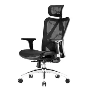 SIHOO M57 Ergonomic Office Chair, Adjustable Lumbar Support, 126° Reclining Mesh Desk Chair for Home Office, Study & Gaming summerwins