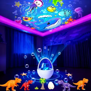 Dinosaur Egg Galaxy Star Projector, Music Player, 14 Color Night Light, Noise, Timer, Remote Control, Christmas Gift, Party Room Decor, Starry Sky Projector, Starlight Projector