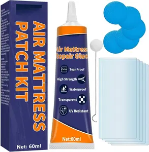 Air Mattress Patch Kit,  Pool Liner Patch Kit, Heavy Duty Repair Patch for Air Mattress, Inflatables, Hot Tub, PVC, Vinyl, and Rubber Products