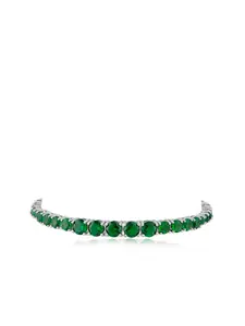 Round Graduated CZ Bracelet