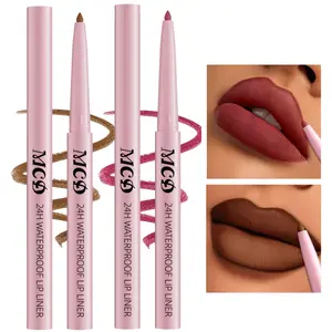 Long Lasting Lip Liner, 1 Count Waterproof Lip Liner Pencil, Easy Coloring Lip Liner Pen, Suitable for All Occasions Lip Makeup, Girls Makeup Accessories