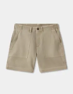Comfort Terry Utility Short in Sand Dune