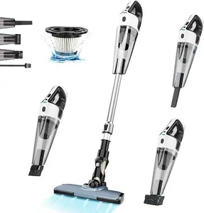 Homgreen  Vacuum Cleaner,12kpa Powerful Suction Stick Vacuum Cleaner with HEPA Filters,  with 25Mins Long Runtime for Hand Vacuum Cleaner