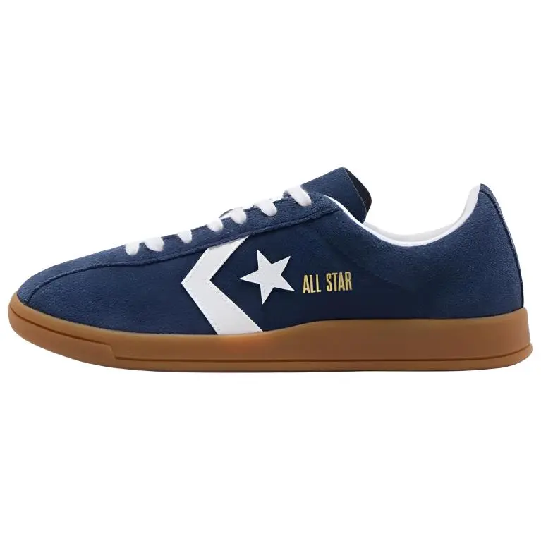 Converse Classic Low-Top Casual Walking Footwear - Unisex Navy Blue Durable Versatile Trending Shoes, Maison Mihara Official House White Flats