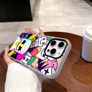 Snow white marshmallow Phone Case For iPhone 17/16/15/14/13/12 Pro Max Plus. It's stylish, durable, shockproof, scratch-resistant, and fits perfectly.