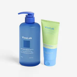 Biotin Peptide Shampoo and Protein Plumping Hair Mask Bundle