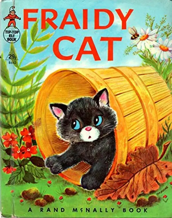 USED Book - Fraidy Cat by Marjorie BARROWS (Hardcover) - english
