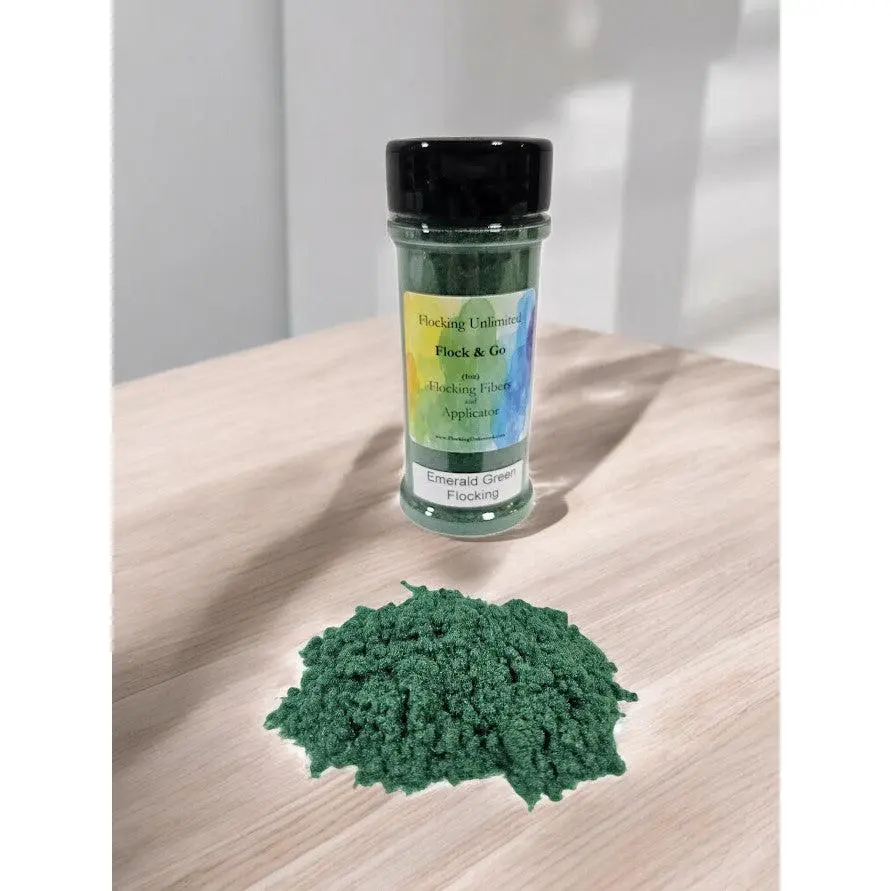 Flock & Go  Flocking and Applicator all in One (Emerald Green)