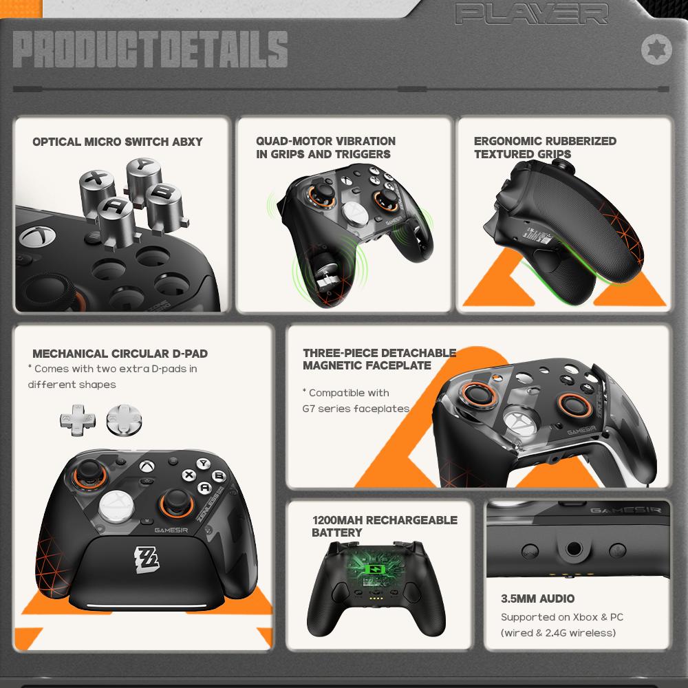 GameSir G7 Pro Zenless Zone Zero Edition Wireless Controller for XBOX, PC & Android GameSir G7 Pro Zenless Zone Zero Edition Wireless Controller for XBOX, PC & Android