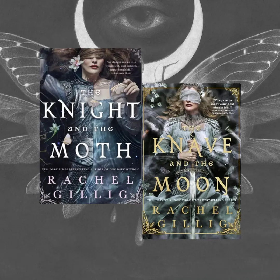 The Knight and the Moth Rachel Gillig | Enemies to Lovers Custom Hardcover Metal Corner Protectors | Luxury Fantasy Set