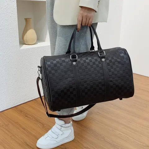 【Black Friday】Large-Capacity Lightweight Travel Duffel Bag, Versatile Weekender with Top Handles and Shoulder Strap for Short Trips, Business Travel, Commuting, and Student Use