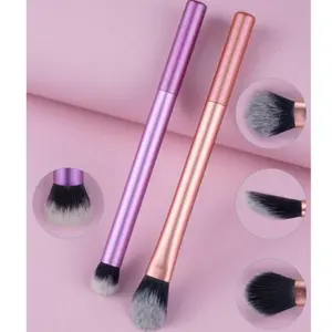 2pcs/set Concealer Brush & Highlight Brush Makeup Brush Set