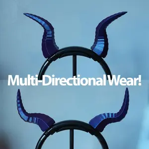 Twisted Dragon Horns for Headphones