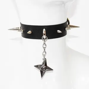 Kunai Anime Choker - Anime Leather Jewelry