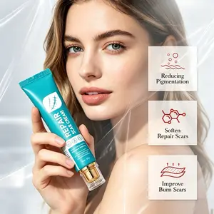 Scar Cream, ProfessionalScar Removal Gel, Suitable for scar removaltreatment of post-operative scars, Caesareansection scars, Keloids, Burns, Acne