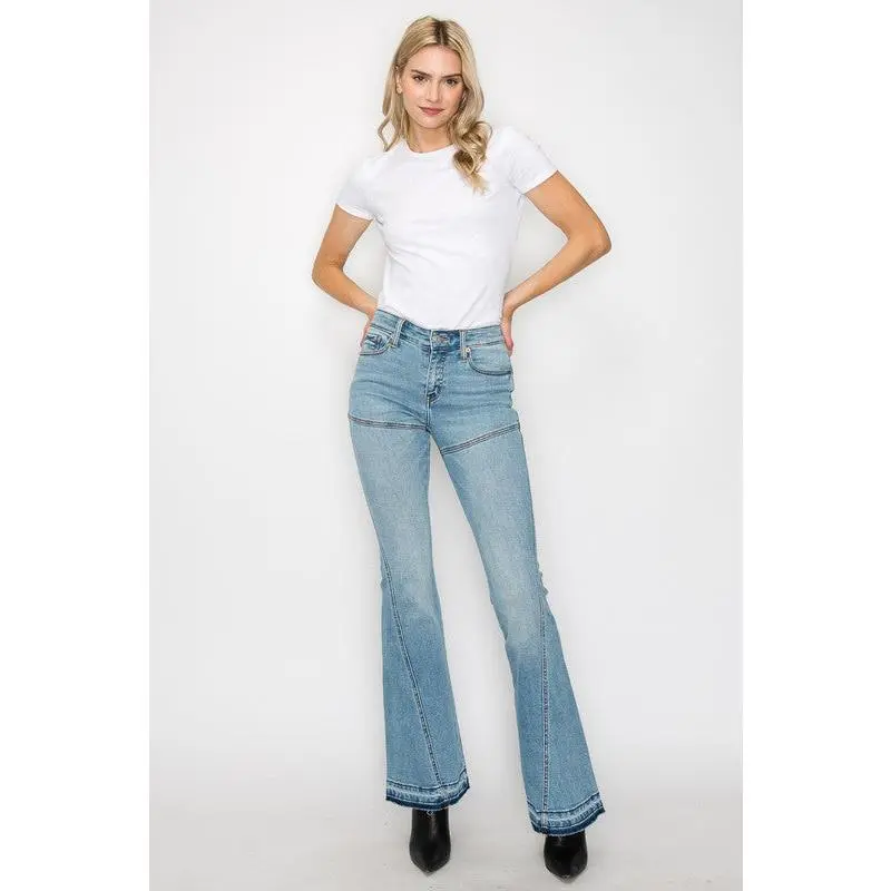 HIGH RISE SKINNY FLARE