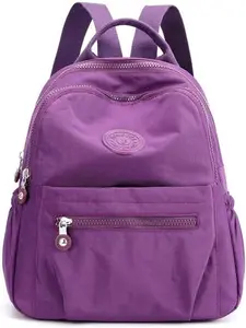 Mini Nylon Backpacks for Women Small Backpack Purse Lightweight Backpacks Mini Casual Travel Daypack