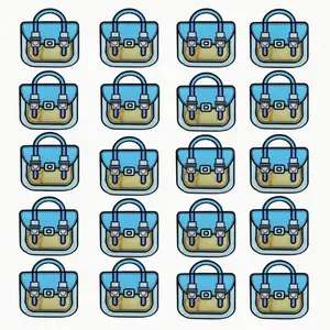 20 Pack Goodie Bags for Kids Birthday Party Supplies - Bulk Gift Bag for Favors, Food, and Candy with Resealable Ziplock Seal (Blue/Small)