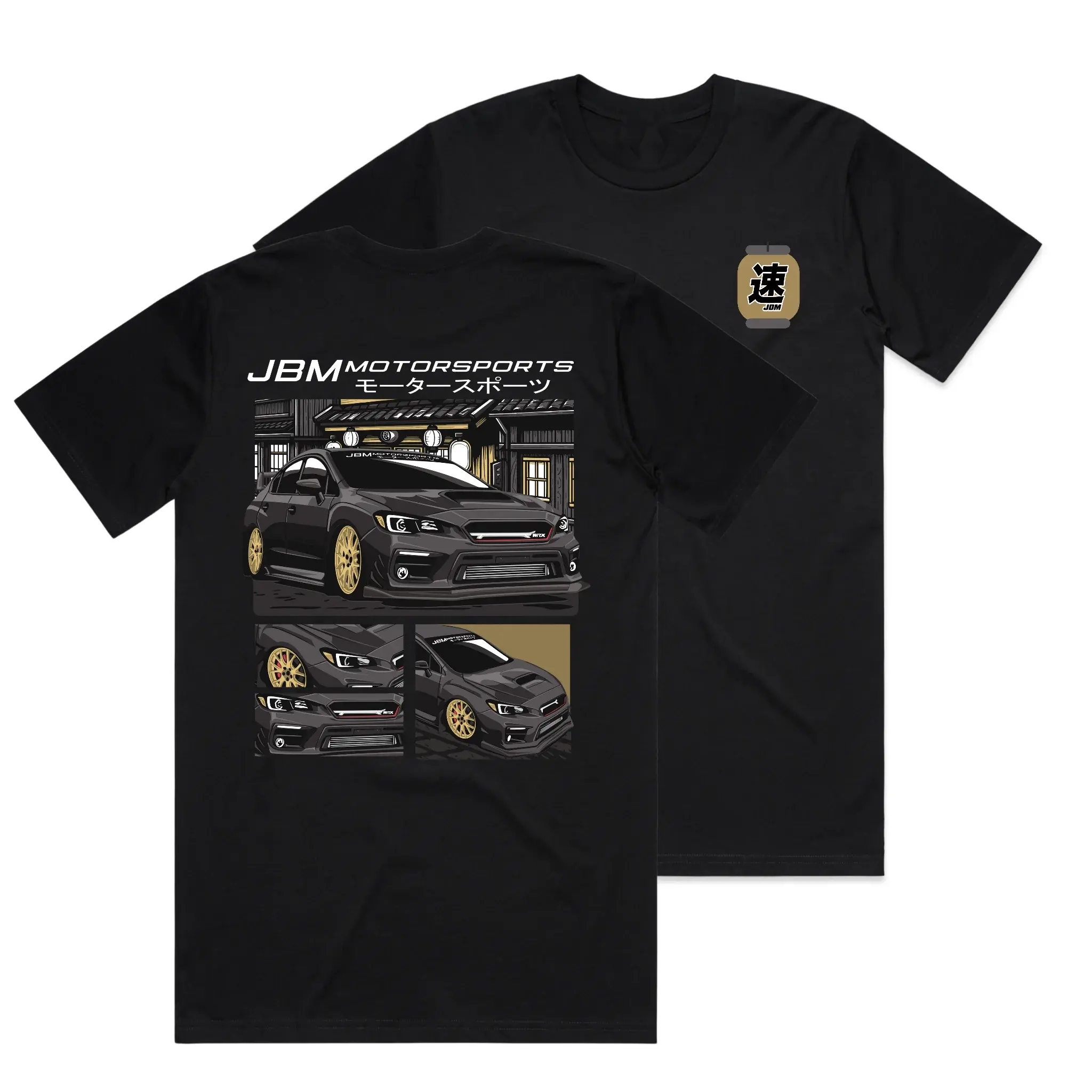 Subaru WRX STI Gray Subie Cartel Graphic Tee - JDM Car Enthusiasts T-Shirt Sweatshirt Hoodie 2 Sided