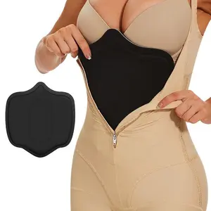 Post-Surgery Lipo Foam Abdominal Board - EVA Liposuction Compression Board, Postpartum Abdomen & Lumbar Support Fixation Plate, Post-Op Recovery Abdominal Compression Pad Floral Jacquard Control Corset