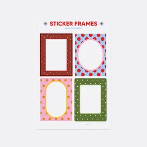 Sticker Frames- Polka Dot Edition