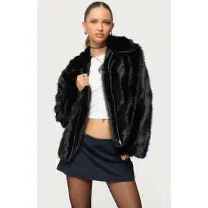 Edikted Women's Tedi Faux Fur Jacket