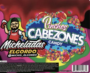 CabeZONES Nerd Clusters with Chamoy - Sweet and Juicy Candies - Snack