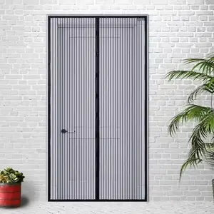 Phenom Mosquito Net Door Screen 36x80 Inch, Easy Install Self-Sealing Mesh, Strong Magnetic Closure, Insect Prevention, No Hands Needed Entry