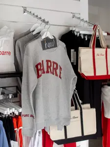 BARRE Oversized Mockneck Sweatshirt