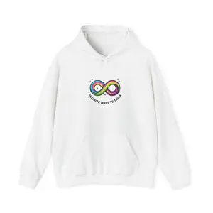 Neurodiversity Infinity Logo Hoodie | autistic pride, neurodivergent