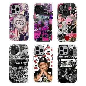 Cool boy Uicideb0y Phone Case Underground Rap Aesthetic Protective Cover Compatible with iPhone 11-17 Pro Max/Plus and Samsung Galaxy S23-25