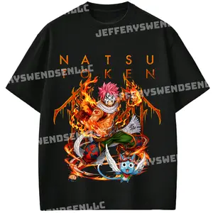 Sl33p T0k3n Natsu Dragn3el Graphic Tee, FairyTail Shirt, Anime Fan Merch, Unisex Sweatshirt Hoodie