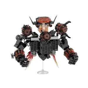 505pcs/set Horror Game Skibidi Toilet Series Building Blocks Updated G-Man Leader MOC Bricks DIY Toys For Kids Christmas Gifts