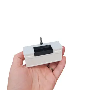 1:24 Kitchen Sink Cabinet - 1/24 Modern Doll House Furniture Miniature