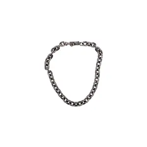 Paper chain bracelet "8 inches - Silver" CHRM0400