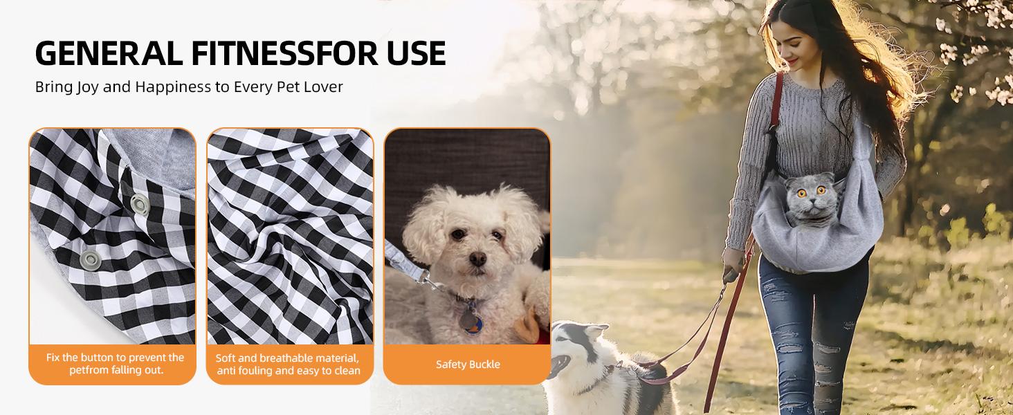 Front-Carrier Pet Backpack for Dogs, Breathable Dog/Cat Carrier, Perfect for Hiking, Camping, and Travel, Suitable for Small/Medium Puppies or Large Cats.