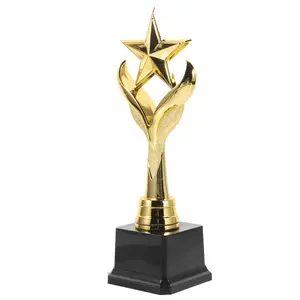 Star Trophy, Plastic Material, Best Player Award, School Competition Souvenir, Victory Celebration Trophy, Soccer Trophies