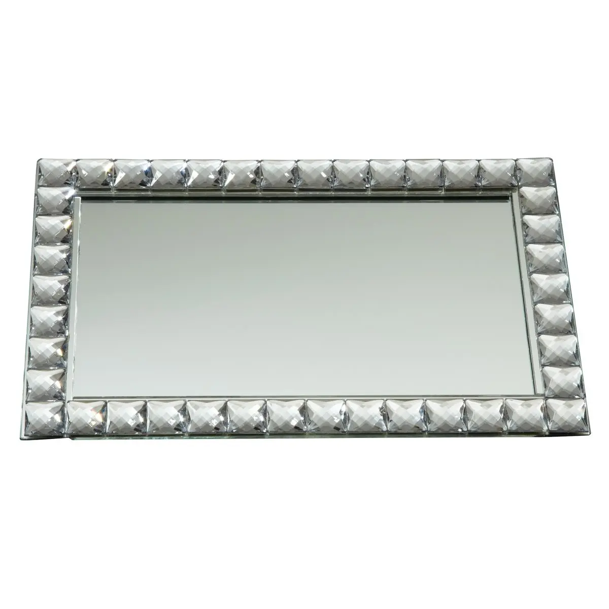Jiallo 33212 9x14 in. Mirror Vanity Tray, Bathroom Home Supply, Ideal Christmas Gift