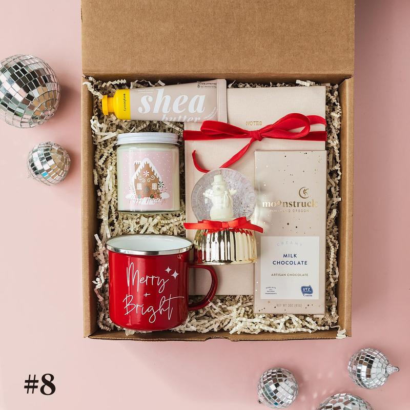Custom In Description, Holiday gift box, Christmas gift basket, Winter Gift, Gift Box For Women, Care Package for Her, Cozy Christmas Care Package