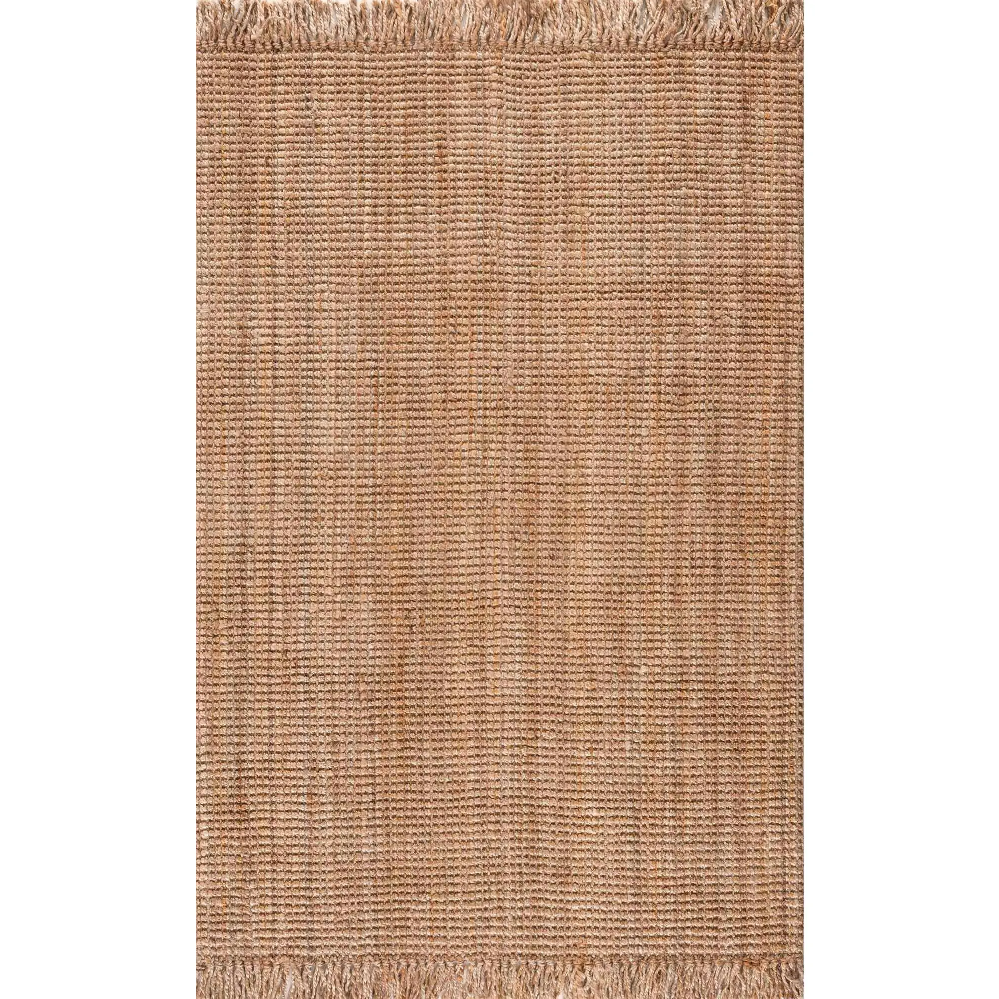 Senneterre Natural Handwoven Jute Rug