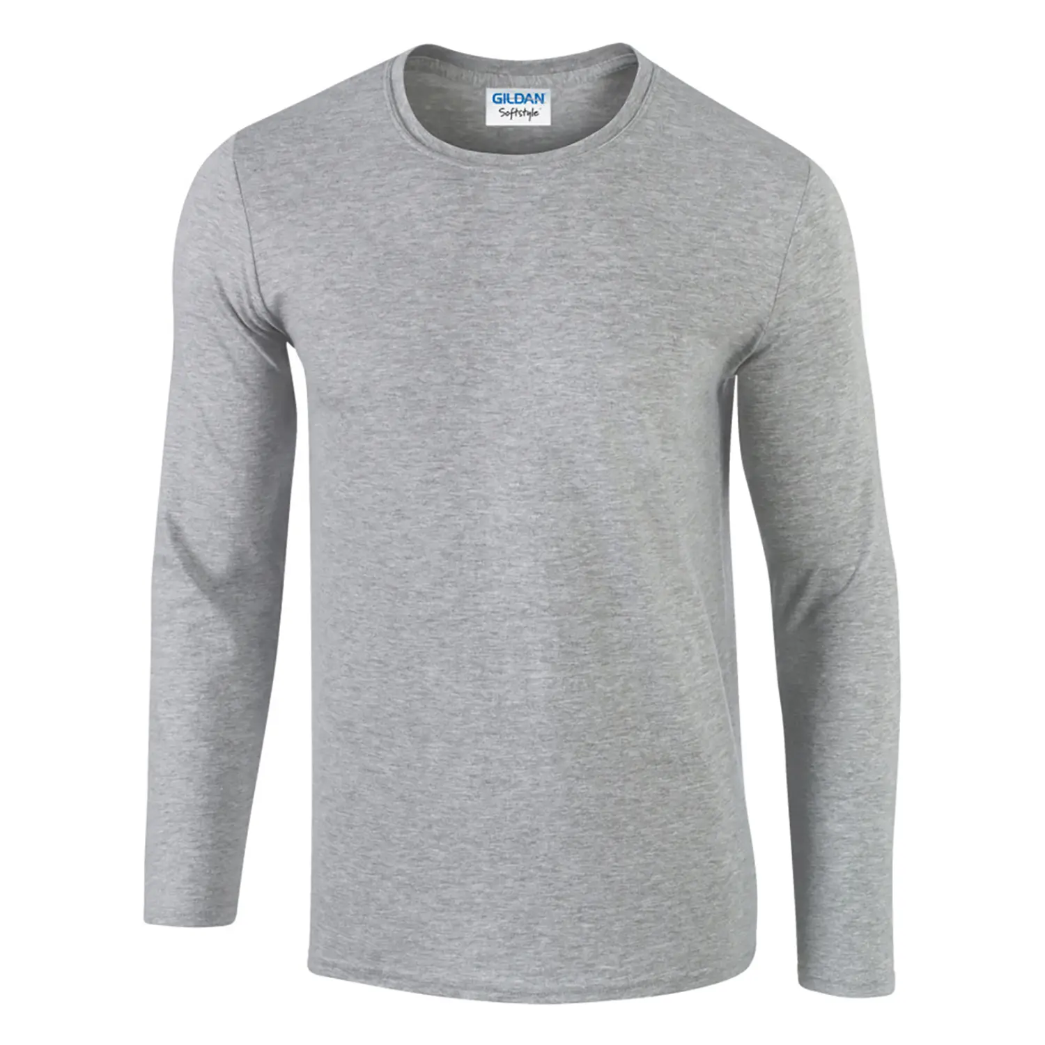 Gildan Mens Soft Style Plain Basic Casual Cotton Long Sleeve T-Shirt/Tee/Top