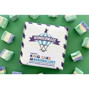Louisiana King Cake Marshmallows