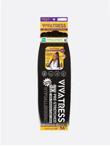 VIVATRESS PRE-STRETCHED BRAID 56″ 3X