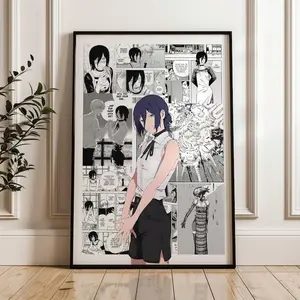 Chainsaw Man Reze Poster – Curated Manga Panels