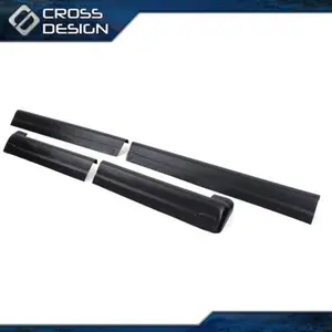 CROSSDESIGN Rocker Panels Covers Fit For 99-06 Silverado/GMC Sierra Extended Cab