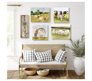 Courtside Market Spring Farm 5-Piece Canvas Set