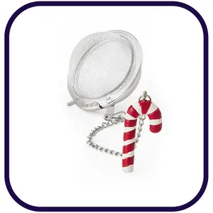 Tea Ball - Candy Cane